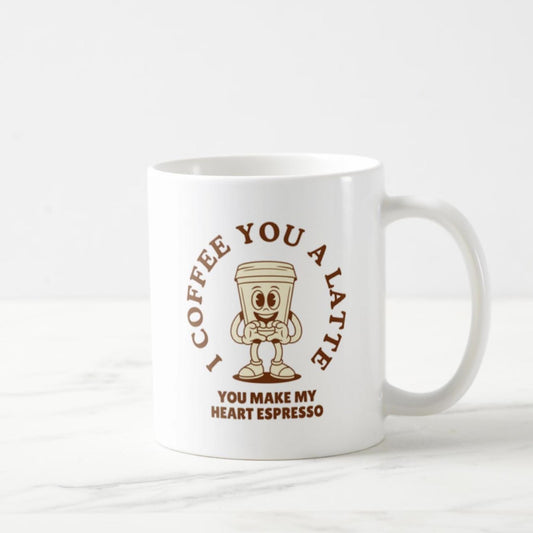 I Coffee You A Latte Coffee Mug (11oz)