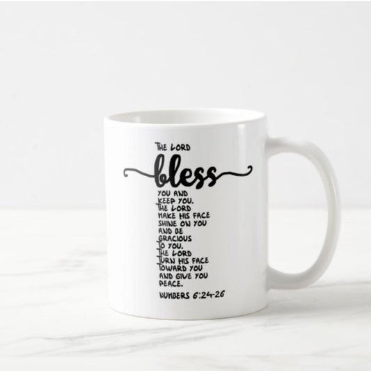 Numbers 6:24-26 Coffee Mug (11oz) - The Lord Bless You And Keep You