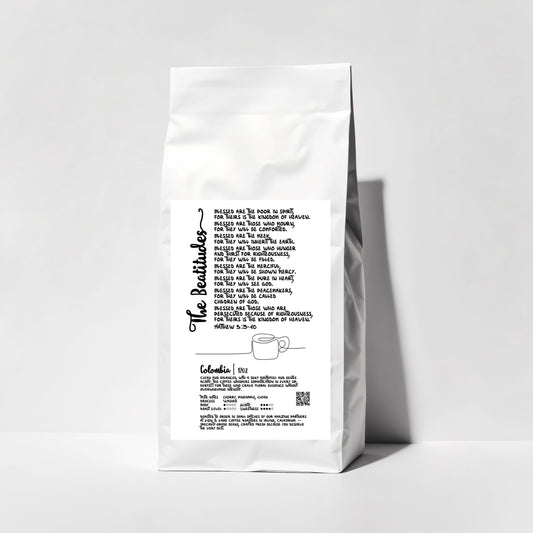Matthew 5:3-10 Fresh Roasted Whole Bean Coffee (10oz) - The Beatitudes
