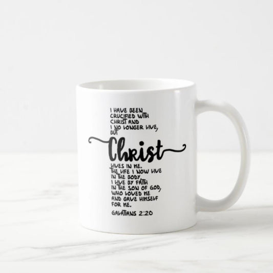 Galatians 2:20 Coffee Mug (11oz) - But Christ Lives In Me