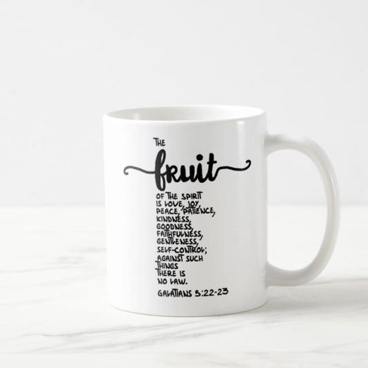 Galatians 5:22-23 Coffee Mug (11oz) - The Fruit of the Spirit